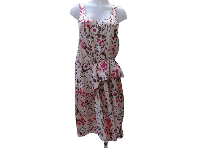 Vestido de seda Thakoon Multicolor
