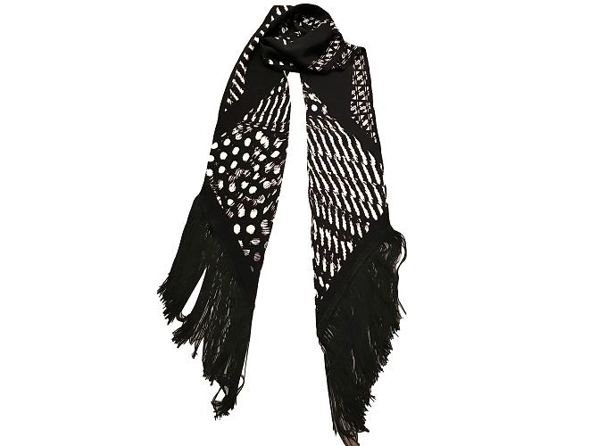 Rockins sciarpe Nero Bianco