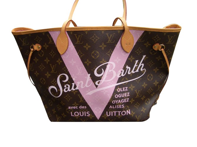 Louis Vuitton Limited Edition Neverfull Monogram St Barth Multiple colors  Leather ref.74159 - Joli Closet