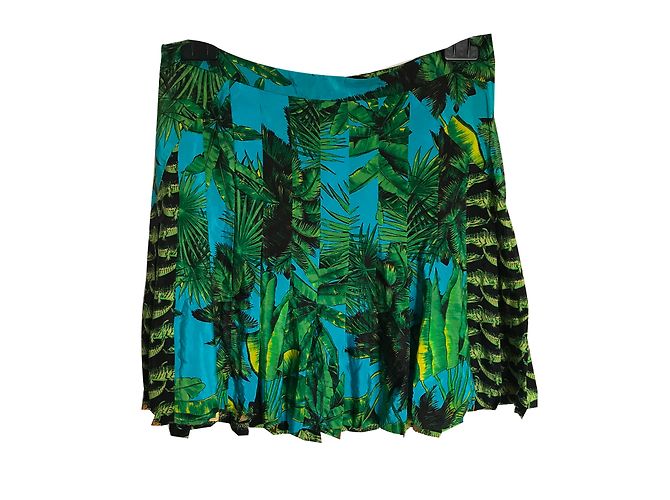 Versace For H&M Falda Multicolor Seda