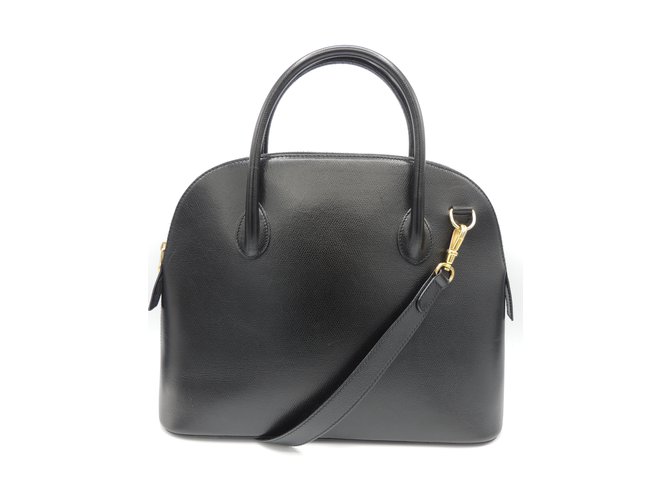 Céline Handbags Black Leather  ref.74174
