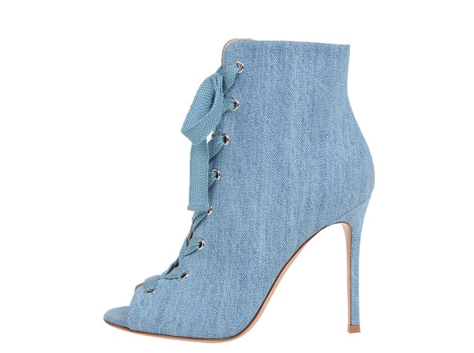 gianvito rossi denim boots