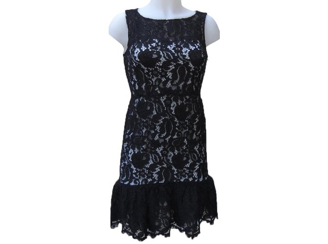 Balenciaga Dress Black Cotton Nylon Rayon  ref.74214