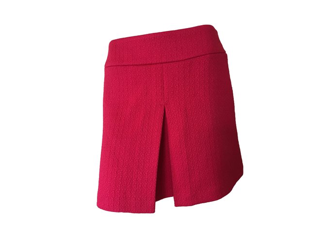 Autre Marque Falda de algodón rosa 