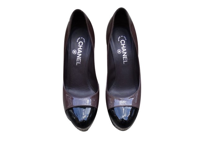 Chanel Heels Multiple colors Patent leather  ref.74416