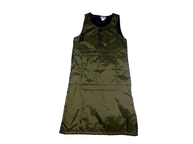 Ikks Trägerloses Kleid Grün Polyamid 11-12 Jahre