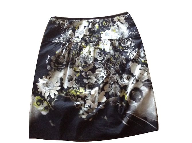 Prada Cotton Skirt Multicolor Size 40 Multiple colors