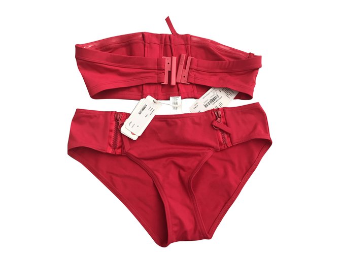 Eres Swimwear Red Polyamide  ref.74841