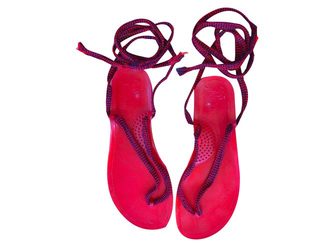 Autre Marque sandals Pink Plastic  ref.74992