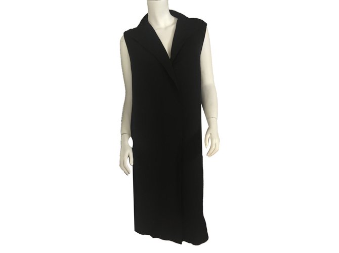 Hermès Robes Soie Noir  ref.75015