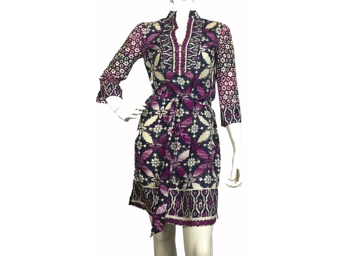 Tory Burch Silk tunic dress Multiple colors  ref.75146