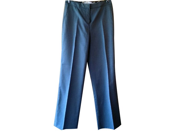 Cacharel Pants Grey Silk  ref.75195