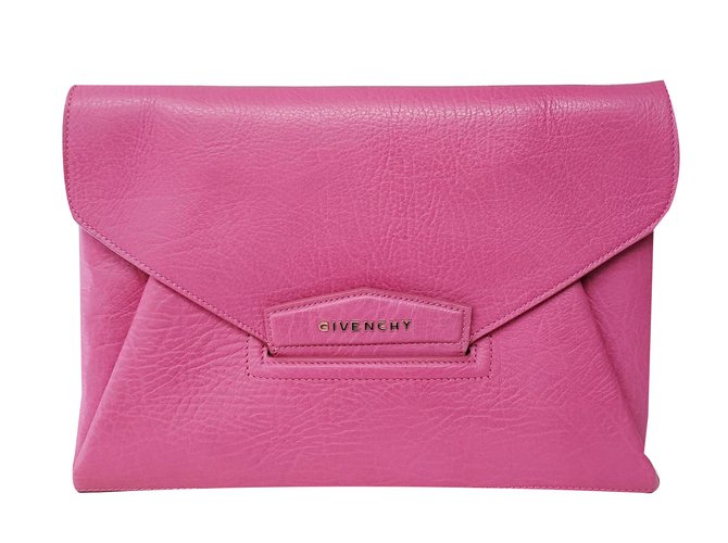 Givenchy Unterarmtasche Pink Leder  ref.75215