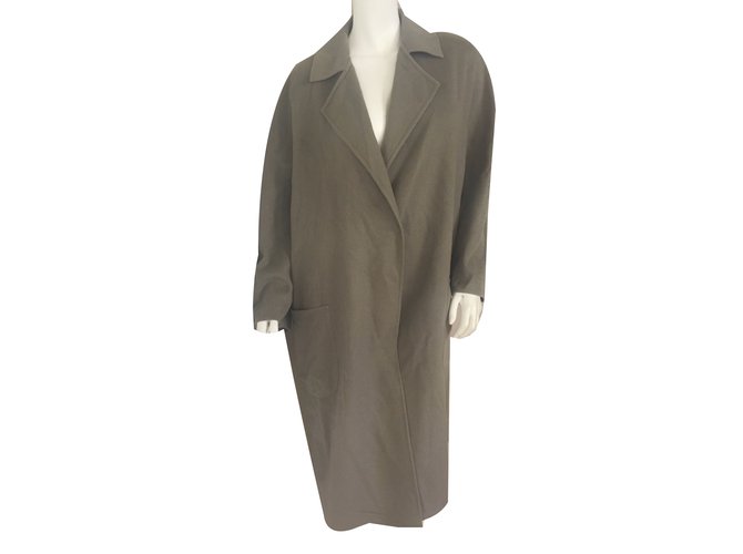 Hermès Coats, Outerwear Grey Cashmere  ref.75315