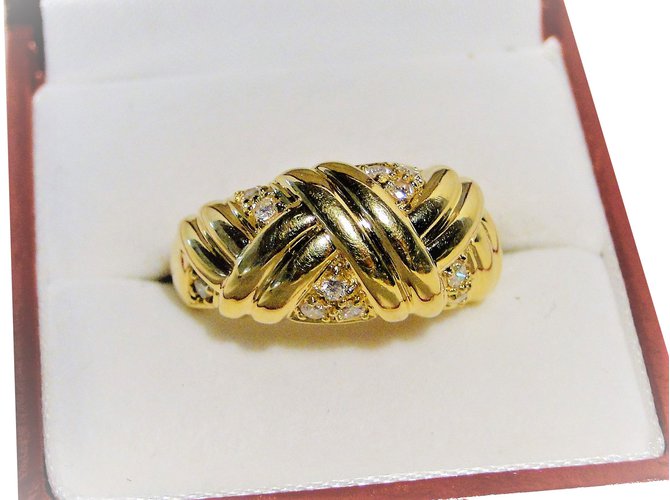 Autre Marque rings Golden Yellow gold  ref.75360