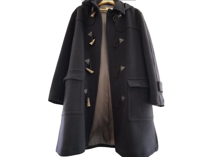 Hermès Capispalla per uomo Blu navy Lana