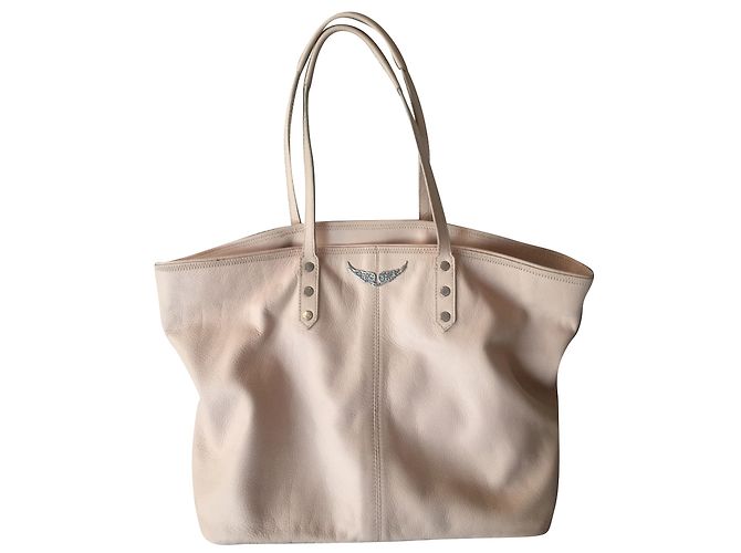 Zadig & Voltaire Ledertasche Beige