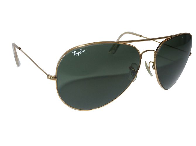 Occhiali da sole Ray-Ban Aviator Oro Metallo D'oro