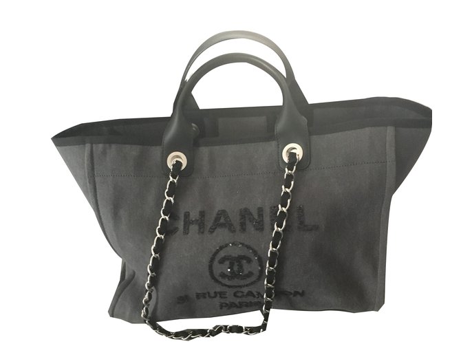 chanel tote handbags used