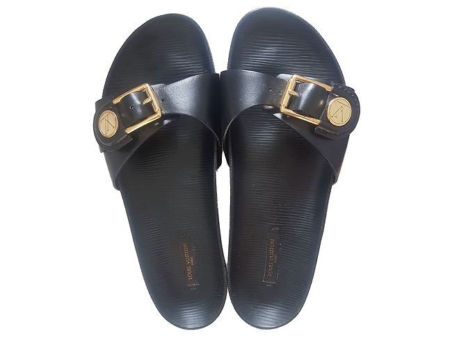 Louis Vuitton Mules Black