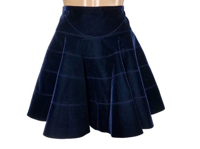 alaia velvet dress