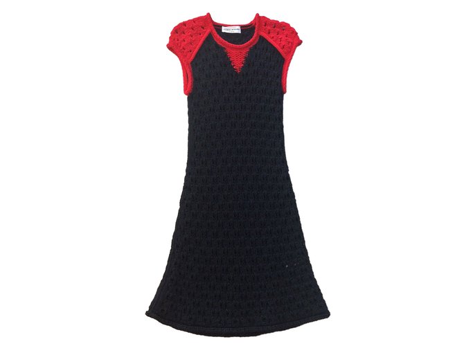 Sonia Rykiel Dresses Black Cotton  ref.75852