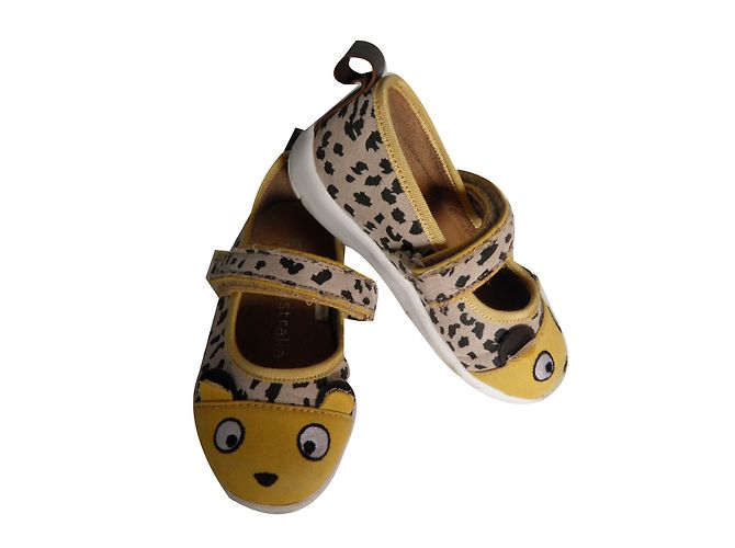 EMU Australia Sapatilhas de ballet Estampa de leopardo