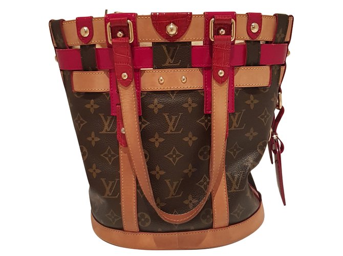 Louis Vuitton Handbags Handbags Cloth Brown Ref 75902 Joli