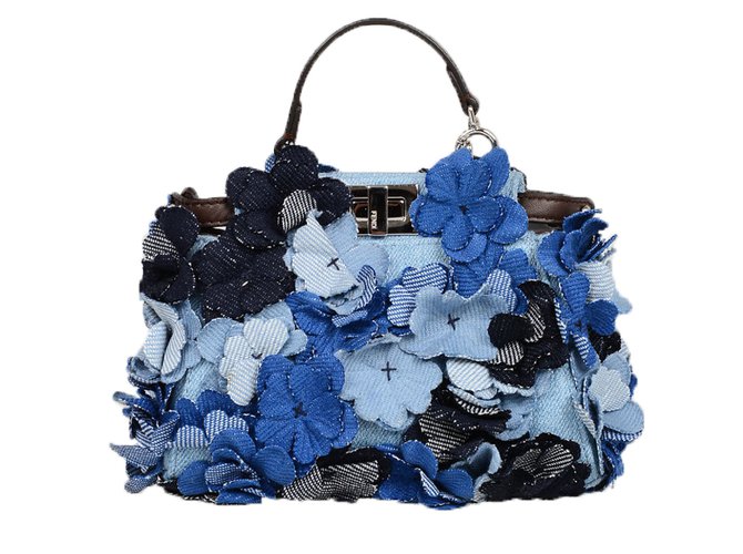 Fendi Handbags Blue  ref.75905
