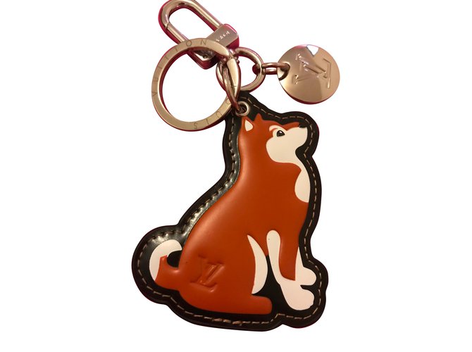 Louis Vuitton Bag charms Brown Leather  ref.75941