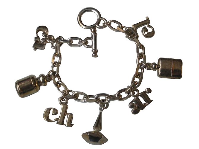 Pulseira Cacharel Prateada de Metal Prata