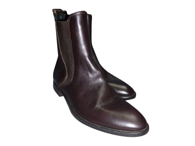 Torrente boots Dark brown Leather  ref.75951
