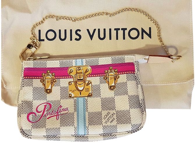 Louis Vuitton Handtasche Mehrfarbig Synthetik Mehrfarben