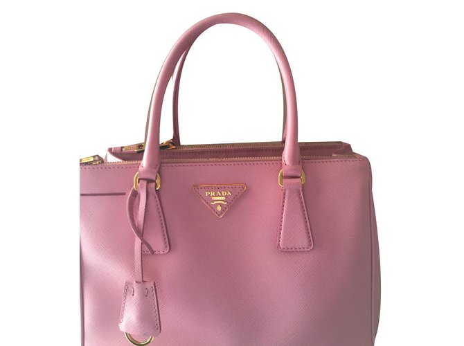 Prada Handtaschen Pink Leder  ref.75996