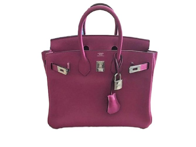 Hermès Birkin 25 Pink Leather  ref.76003