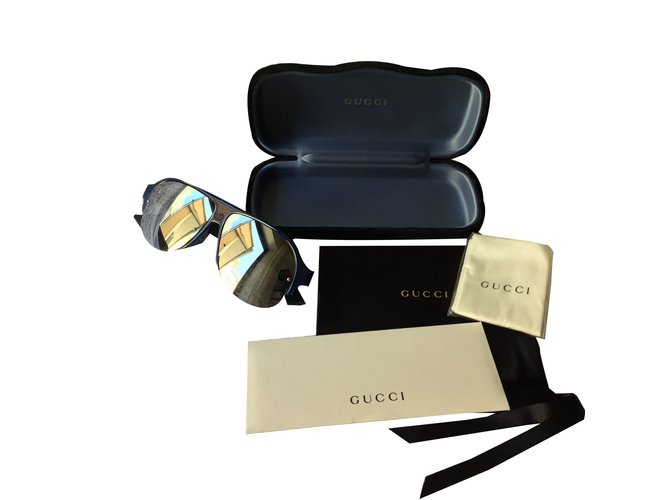 Gucci Sonnenbrille Mehrfarben Acetat  ref.76033