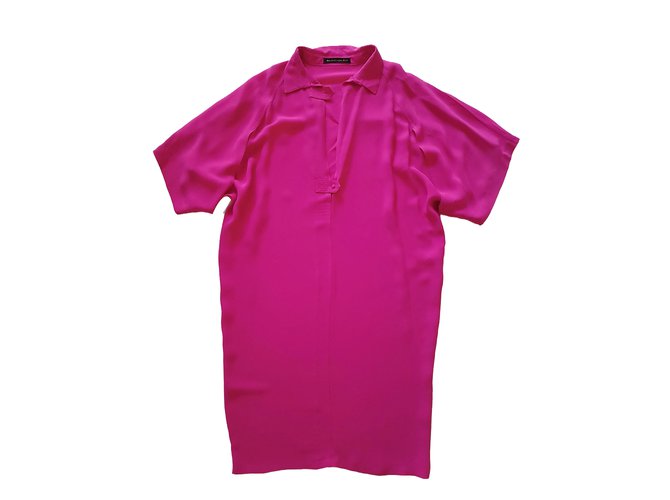 Balenciaga Kleider Pink Seide  ref.76072