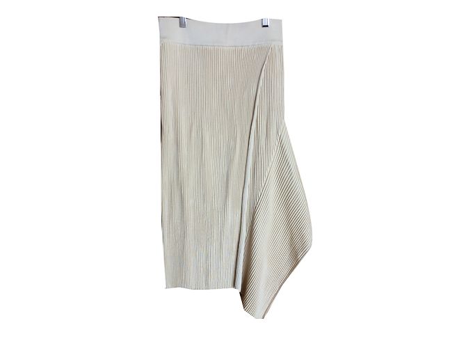 Stella Mc Cartney Stella McCartney Asymmetrischer Strickrock Sand