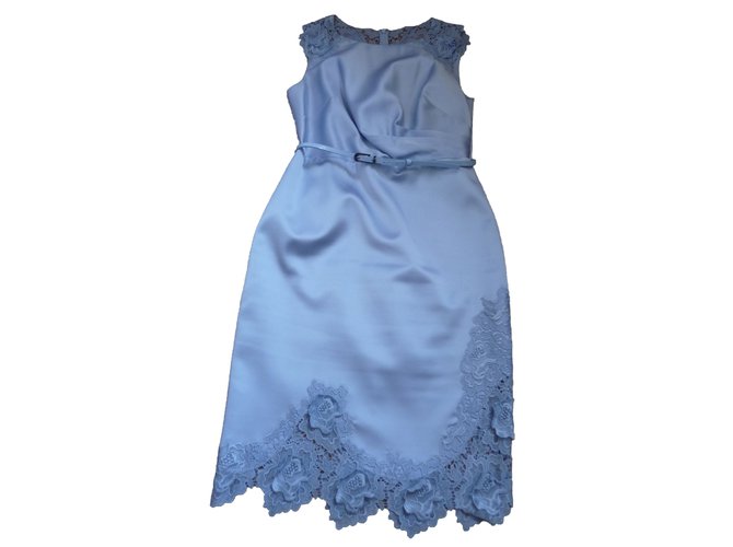 Coast Dresses Blue Polyester  ref.76160