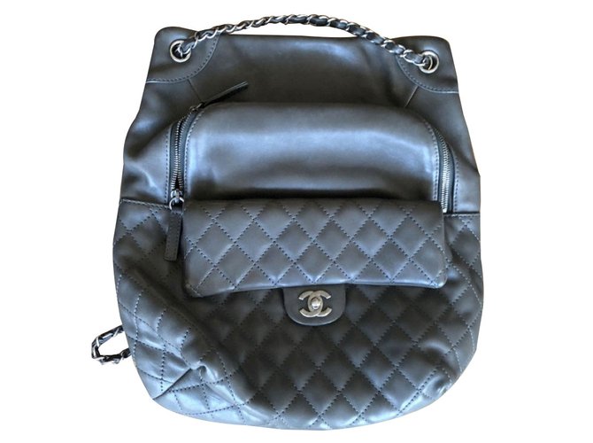 Chanel Backpacks Leather  ref.76162