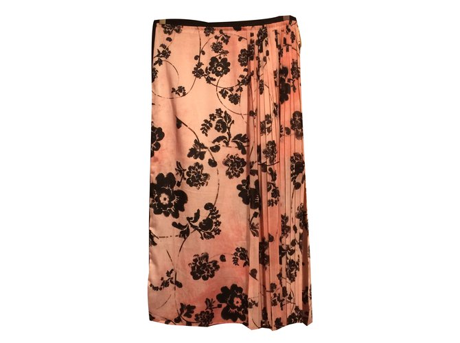 Max & Co Skirts Pink Polyester  ref.76221
