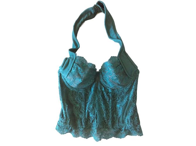 Bustier de encaje Dior Verde 