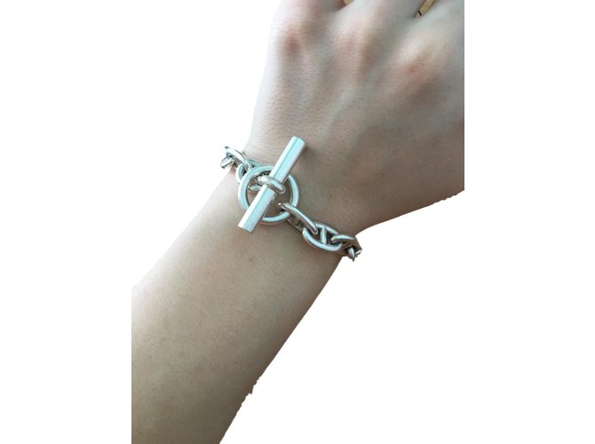 Bracciale Hermès Chaîne d'Ancre argento 