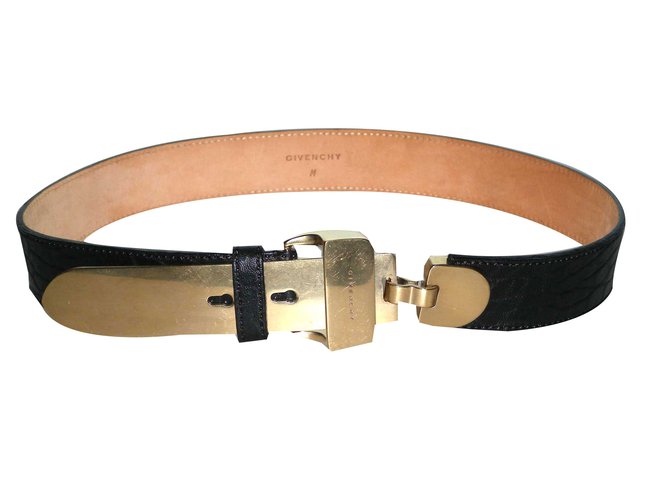 Givenchy Belts Metallic Leather Metal  ref.76325