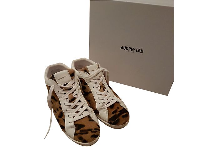 Audrey LBD zapatillas Estampado de leopardo
