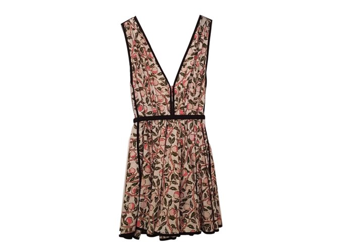 Louis Vuitton Kleid Mehrfarben Baumwolle  ref.76522