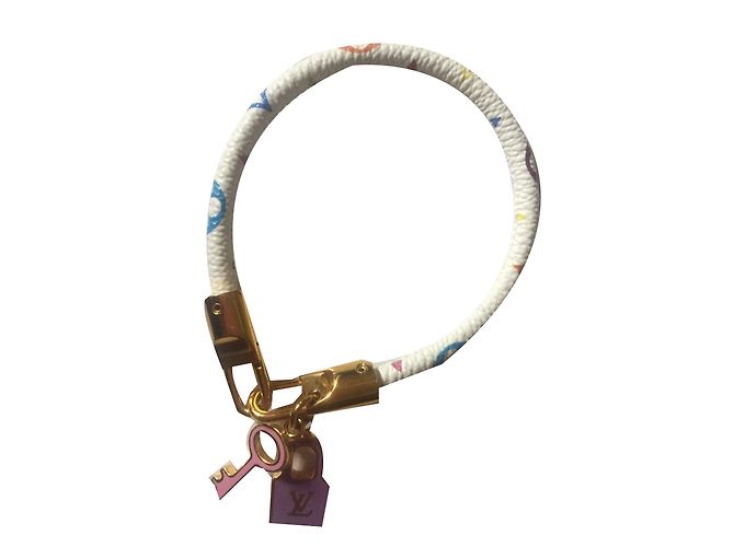 Bracciale Louis Vuitton Lock It Multicolor Bianco