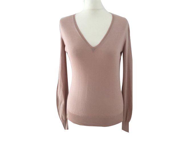 Céline Knitwear Pink Silk  ref.76611