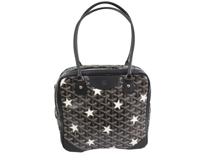 Goyard Handbags Black Leather  ref.76615