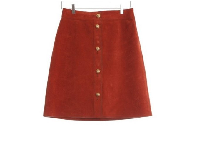 Gucci Skirts Suede Leather  ref.76676